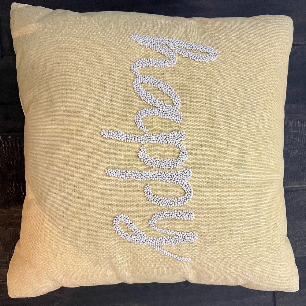 Happy Pillow
